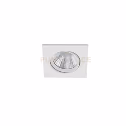PAMIR FARETTO DA INCASSO LED QUADRATO ORIENTABILE BIANCO DIMMERABILE IP23 8,5CMX8,5CM