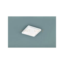 Trio - Plafoniera led quadrata metallo bianco dimmerabile con interruttore a parete 30x30cm camillus R62931801