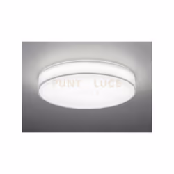 LUGANO PLAFONIERA LED DIFFUSORE PARALUME STOFFA BIANCO E SCHERMO BIANCO CON TELECOMANDO REGOLAZIONE LUCE CALDA E FREDDA E INT ...