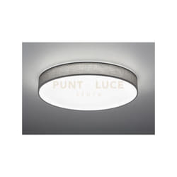 Plafoniera lugano 621915511 grigio D.75cm