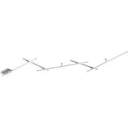Plafoniera Applique Parete Soffitto 3 Luci Retro Illuminata Indira gd Trio
