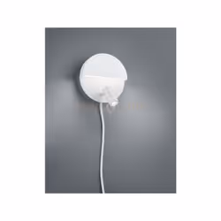 MARIO Applique a parete TONDA LED DOPPIA EMISSIONE CON FARETTO ORIENTABILE BIANCO OPACO CON INTERRUTTORE E DOPPIA ACCENSIONE  ...