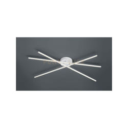 Trio Lighting - Plafoniera tiriac led grande 3 bacchette orientabili di metallo bianco opaco con regolazione 671610331