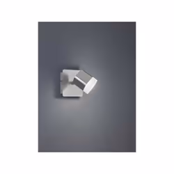 faretto squadrato nichel opaco colore: nichel opaco/bianco materiale: metallo/vetro/acrilico caratteristiche prodotto: montag ...