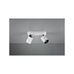 Trio - Barra 2 faretti pago bianchi 803500231 metallo nero