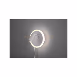 JORDAN Applique a parete LED BIANCA DOPPIA ILLUMINAZIONE CON ACCENSIONE SEPARATA D. 1CM