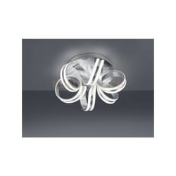 Trio - Plafoniera led metallo alluminio tiranti regolabili e regolazione intensità carrera 625010105