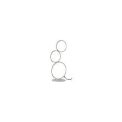 Trio Lighting - Lampada Tavolo Scrivania led 3 Cerchi Bianco Luce Variabile Rondo gd Trio