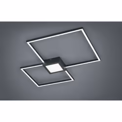 plafoniera led in metallo antracite colore: antracite materiale: metallo/vetro/acrilico caratteristiche prodotto: ip20 non ad ...