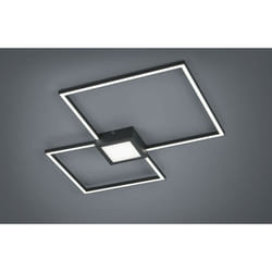 Plafoniera Led In Metallo Antracite
