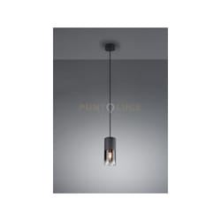 Trio - Sospensione robin cilindro 310600132 metallo nero