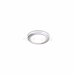 AURA FARETTO DA INCASSO PLASTICA CROMATA TRIPLA ACCENSIONE INDIPENDENTE D. 8,2CM