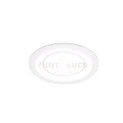 CORE FARETTO DA INCASSO PLASTICA BIANCA SATINATA TRIPLA ACCENSIONE INDIPENDENTE D. 14,5CM