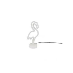 Trio Lighting - italia flamingo lampada da tavolo led 1.8w in plastica colore bianco con intterruttore on/off e cavo usb r55240101
