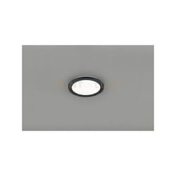 Trio - Plafoniera led tonda metallo nero dimmerabile con interruttore a parete 26cm camillus R62921532