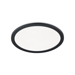 Plafoniera Led Interno Moderna Dimmer Tonda Nero Camillus GD Trio