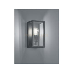 Trio Lighting - Applique a parete da esterno garonne rettangolare 201860142 antracite