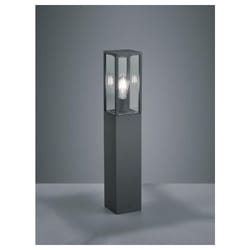 Trio - garonne palo alto da esterno rettangolare in fusione colore antracite h. 80CM