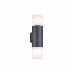 HOOSIC Applique GD Trio Hoosic di GD Trio, applique da esterno con bi-emissione di luce colore antracite h. 33cm Caratteristi ...