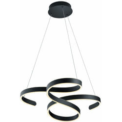 Plafoniera led design a sospensione dimmerabile soggiorno illuminazione sala da pranzo lampada a pendolo antracite Trio 371310142