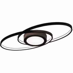 Descrizione Con un design moderno, la plafoniera GALAXY crea un vero colpo d'occhio nel tuo salotto. La lampada carismatica a ...