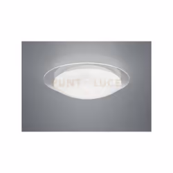 FRODO PLAFONIERA LED DIFFUSORE BIANCO EFFETTO STELLE CON BORDO TRASPARENTE E TELECOMANDO MULTIFUNZIONE D.48