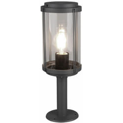 Trio - Lampada da terra con base da esterno alu stand plot lampada da balcone nero luci 502360142