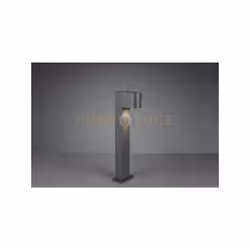 ROYA PALO DA ESTERNO FUSIONE ALLUMINIO STONDATA ANTRACITE IP44 H.50CM
