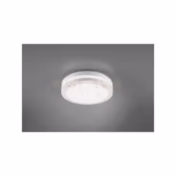 PIAVE PLAFONIERA LED DA ESTERNO BIANCA CON SENSORE DI MOVIMENTO IP54 D.30CM