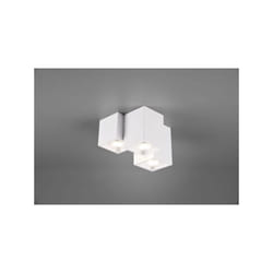 Trio Lighting - Plafoniera metallo Fernando 3 cubetti 23cm 604900331 bianco