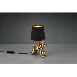 Reality Leuchten - Bello lampada da tavolo base metallo oro trio lighting r50241079