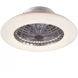 Reality Leuchten - ventilatore da soffitto 'stralsund' con led incluso ø50 cm, 30w