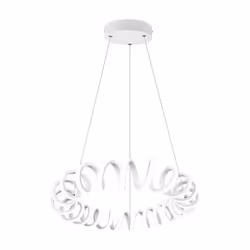CURL Sospensione GD Trio Curl di GD Trio, sospensione spirale infinito bianca d. 55cm Caratteristiche: Gruppo di prodotto: So ...