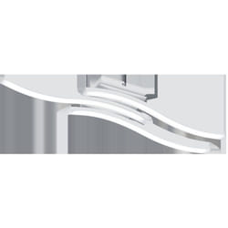 Trio Lighting - Plafoniera route led 3 bacchette ondulate L.54cm antracite R62473132