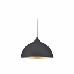 DUOLINE Sospensione GD Trio Duoline di GD Trio, sospensione jimmy metallo nero ed interno oro d. 31cm Caratteristiche: Gruppo ...