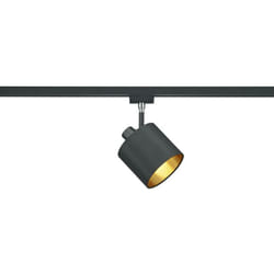 Trio - Duoline tommy spot orientabile paralume nero interno oro d. 12cm 78330179