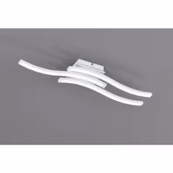 ROUTE PLAFONIERA LED 3 BACCHETTE ONDULATE BIANCA L. 54CM Gruppo di Prodotto: Plafoniera Tipologia: Interno Tecnologia: LED in ...