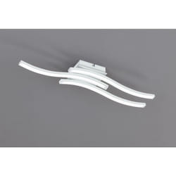 Trio Lighting - Route plafoniera led 3 bacchette ondulate bianca l. 54cm r62473131
