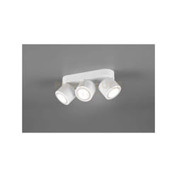 Trio - Faretto taurus orientabile girevole metallo bianco 652910331