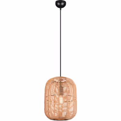Decorativa, moderna e di tendenza! La lampada a sospensione RUNA diffonde una luce calda e accogliente e crea ombre decorativ ...