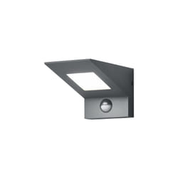 Applique esterno nelson led con sensore movimento ip54 h.10cm antracite 225369142