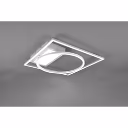 downey plafoniera led bianca con snodo regolabile e telecomando multifunzione l. 85cm downey plafoniera led bianca con snodo  ...