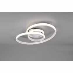 sansa plafoniera led infinito bianca con regolazione intensita' interruttore d. 50cm sansa plafoniera led infinito bianca con ...