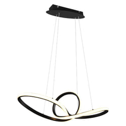 Sospensione sansa led infinito con regolazione intensità nera R32751132