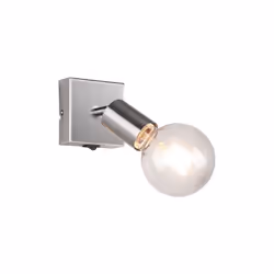 VANNES Spot GD Trio Vannes di GD Trio, spot singolo orientabile in acciaio satinato con interruttore h. 13cm Caratteristiche: ...