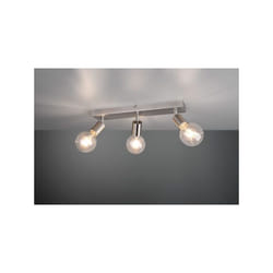 Trio Lighting - Barra vannes 3 spots orientabili acciaio satinato R80183007