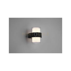 Trio Lighting - Applique Parete Led Esterno Doppio Diffusore Tondo Antracite Molina gd Trio