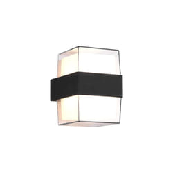 Trio Lighting - Applique Parete Led Esterno Doppio Diffusore Quadrato Antracite Molina gd Trio