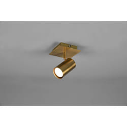 Trio Lighting - marley base spot cil. ottone anticato cm.12 802400104