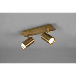 Trio Lighting - Barra marley barra 2 spots ottone anticato 802400204